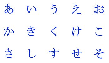 Hiragana